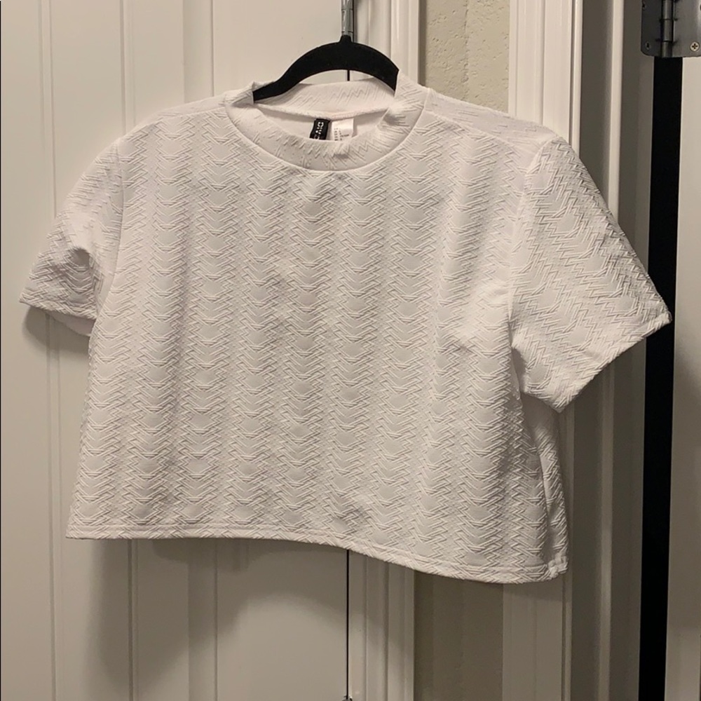 White Crop Top